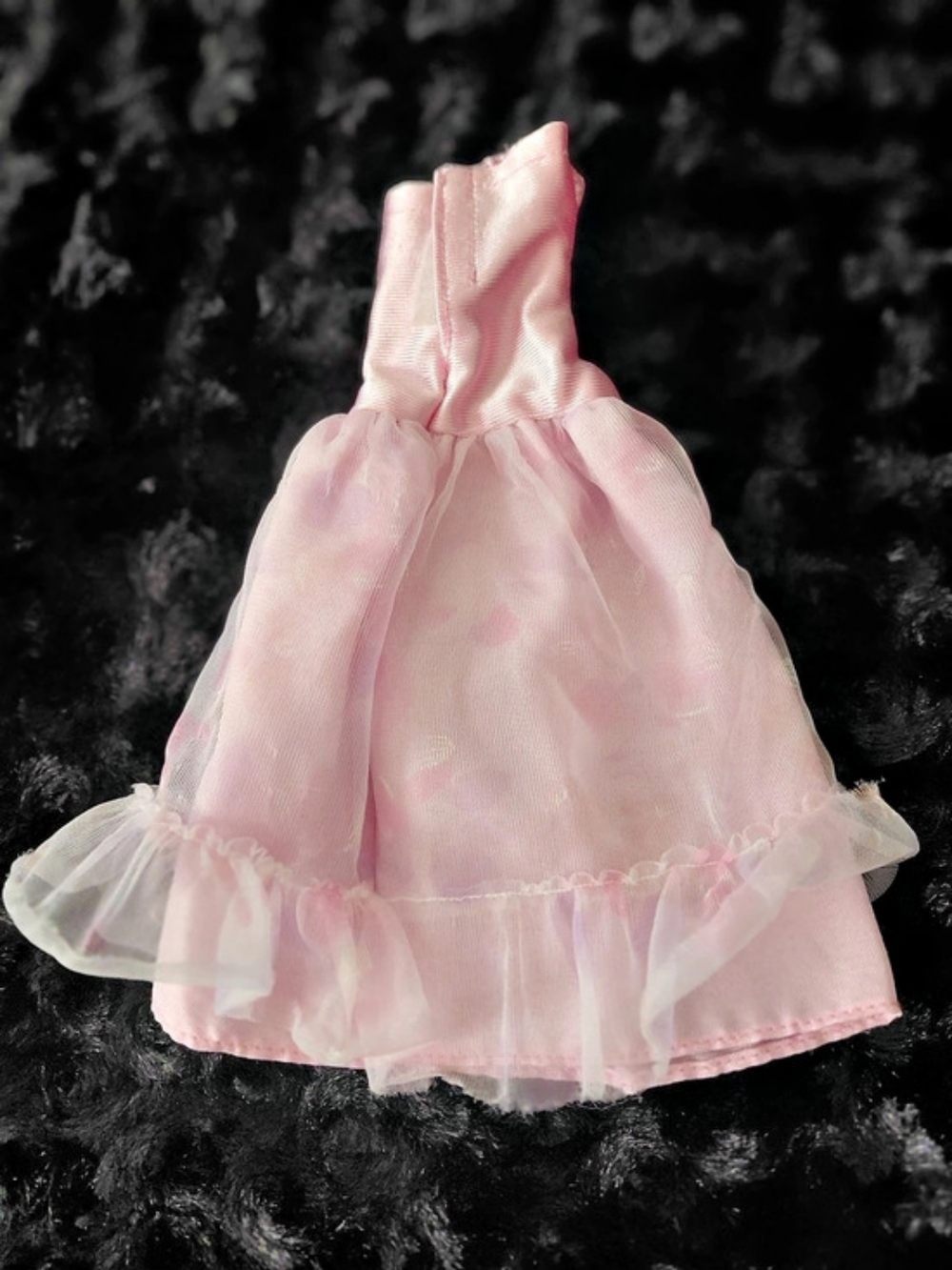 Vtg 1990's Barbie Pink Evening Gown